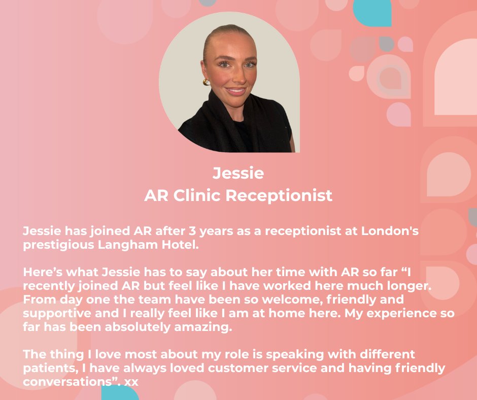 a_response's tweet image. Meet the team ⭐

Meet one of our newest team members - Jessie ❤️

#Aestheticresponse #Team #Virtualreception #happyfri̇day