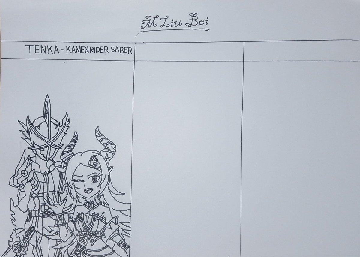SPOILER ALERT TENKA-SABER
#lnwTenkaArt #仮面ライダーセイバー <a href="/Tenka_VWY/">Tenka (เท็นกะ) | V.W.Y</a>