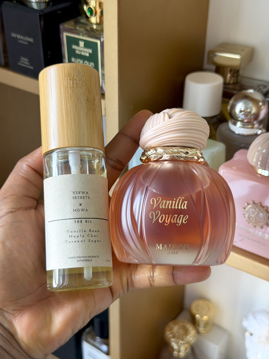 Wearing <a href="/mowaGLINT/">Smellgood Queen</a> oil and Vanilla voyage from <a href="/ProfumoNG/">Perfume / Home Fragrance Store.</a> today. 👌🏾