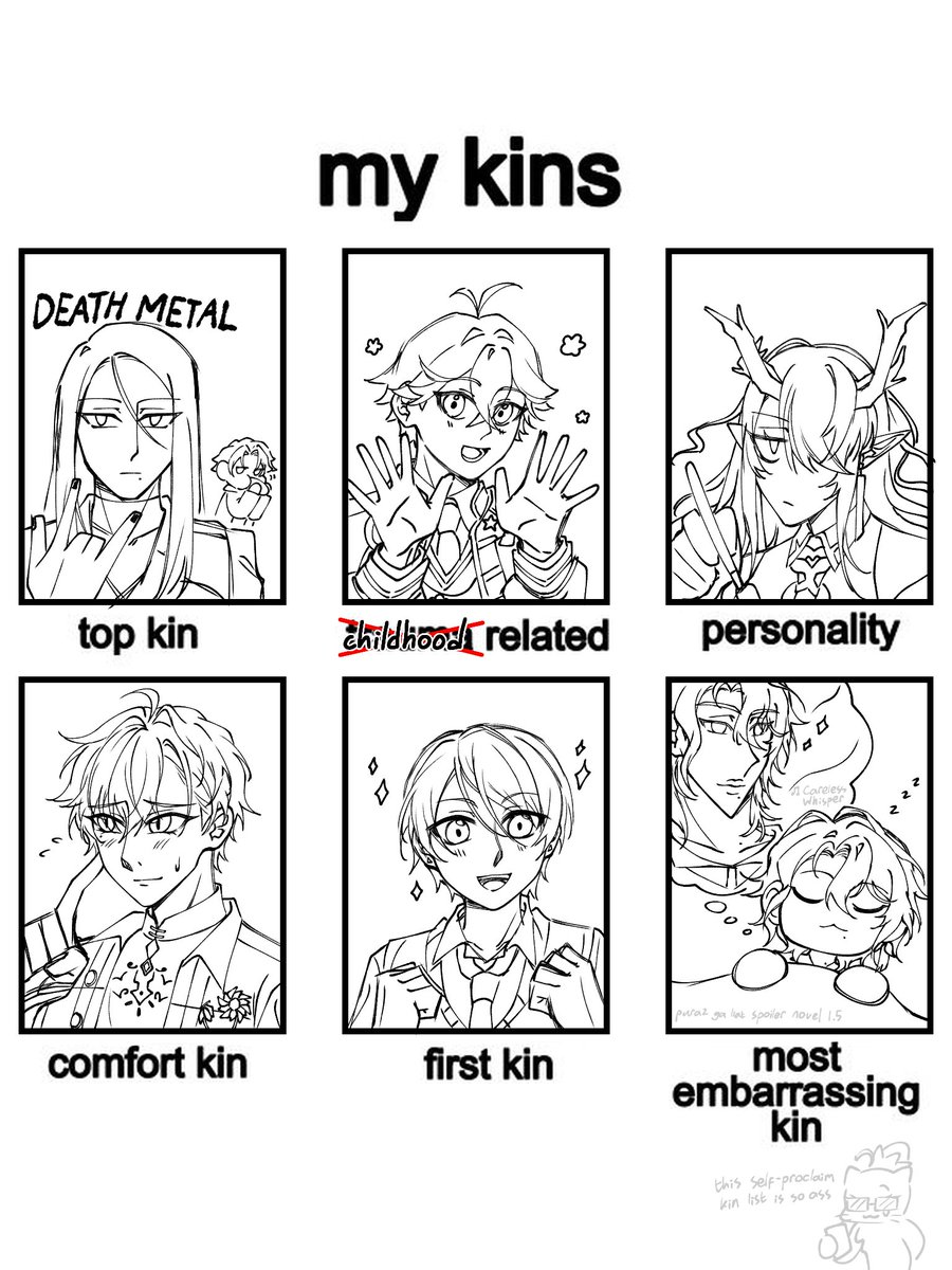 HariMeng_aum's tweet photo. Drawing my kins https://t.co/IPshHjySyA