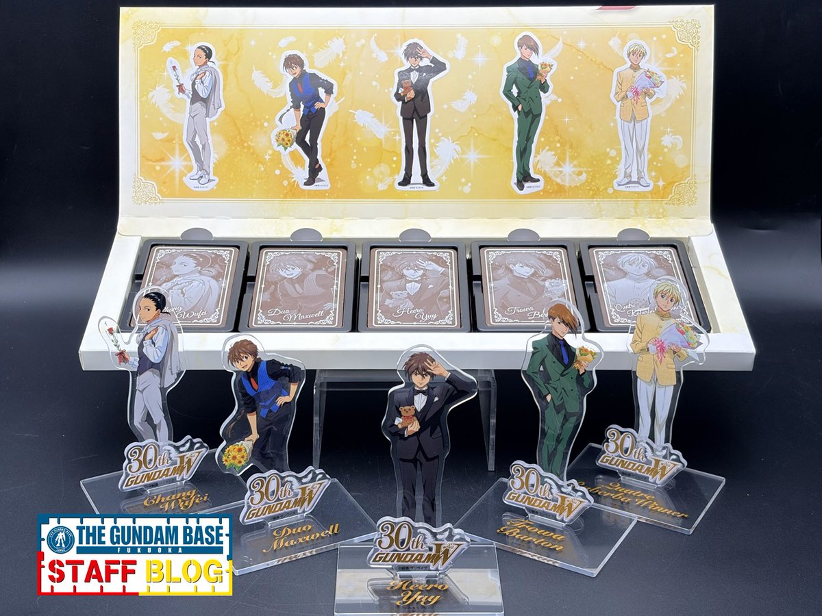 新品未開封2BOX　『新機動戦記ガンダムW』バレンタイン缶バッジコレクション 新機動戦記ガンダムW』30周年記念「Happy Valentine's Day」イベント