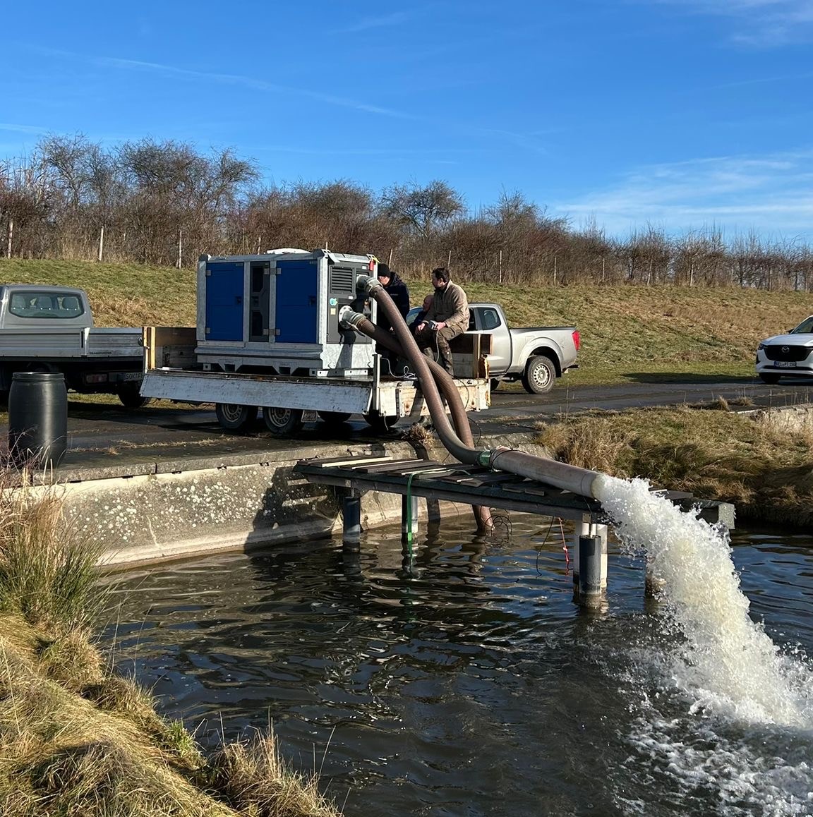 Our BBA Pumps BA150KS proved ideal for fish farming in Germany, ensuring smooth water handling during harvests. Its compact, mobile design saves farmers time and energy across sites.
#pumpsolutions #fishfarming