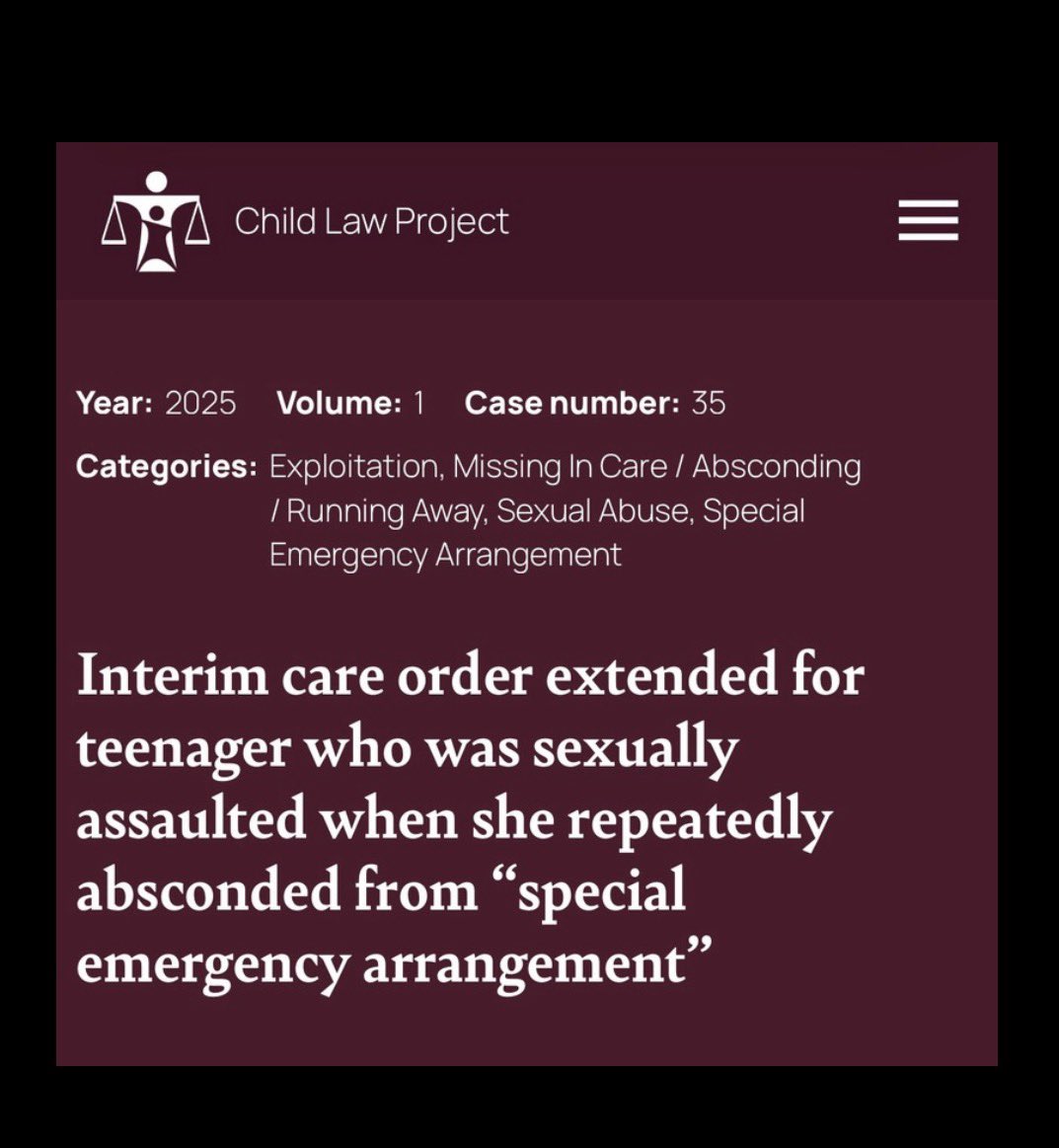 AllianceBirth's tweet image. Tusla Removed Teen from Mother Over Mental Health Crisis, Placed Her in Unregulated Emergency Care Where She Went Missing ~10 Times, Was Repeatedly Sexually Exploited &amp;amp; Raped – Yet Successfully Blocked Immediate Return Home
In a disturbing Dublin District Court case, a judge…