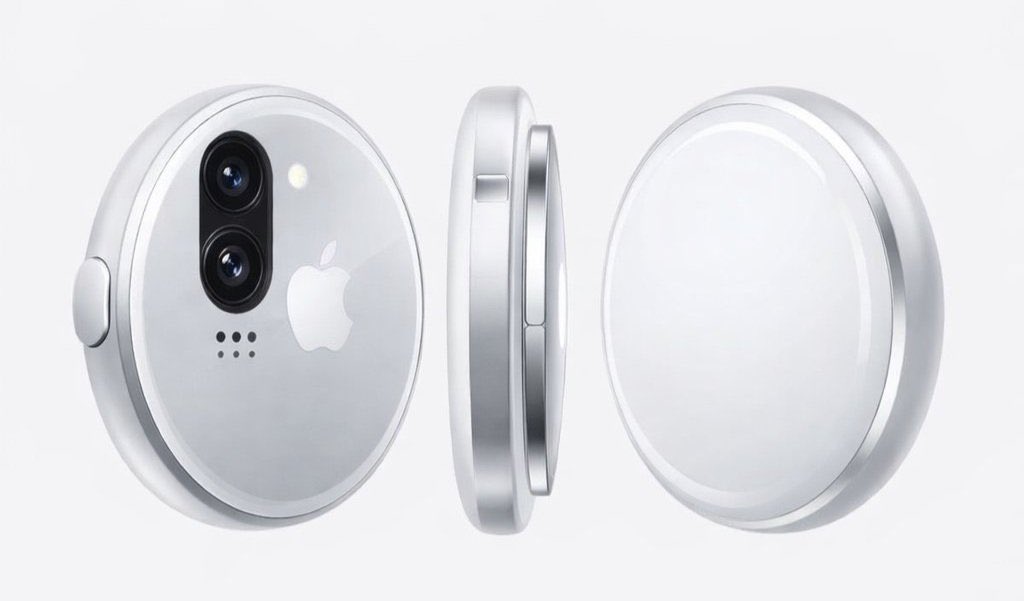 qatnology's tweet image. ابل تطور جهاز AI Pin بحجم AirTag تقريباً

الجهاز دائري مسطح مع زر واحد و كاميرتين امامية و واسعة الزاوية

فيه سماعة و 3 مايكات لالتقاط الصوت
الاطلاق المتوقع 2027 

الجهاز يسمح للذكاء الاصطناعي انه يسمع و يشوف اللي تسمعه و تشوفه ويكون معاك طول الوقت