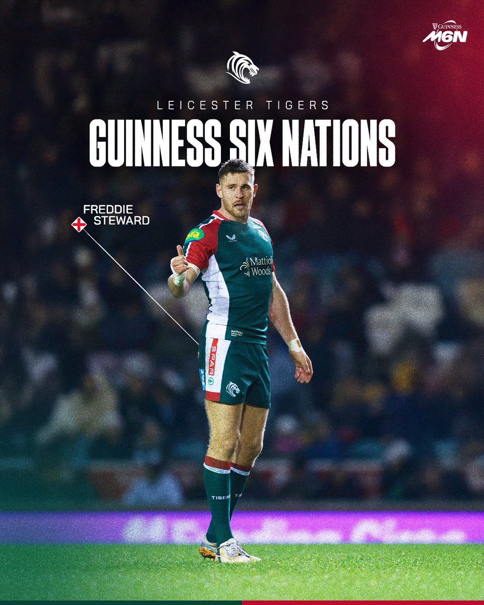 LeicesterTigers's tweet photo. Called Up! 🔈 @SixNationsRugby 🏴󠁧󠁢󠁥󠁮󠁧󠁿

Read more 👉 https://t.co/Gglot7U6PP https://t.co/bqaRusZfWH