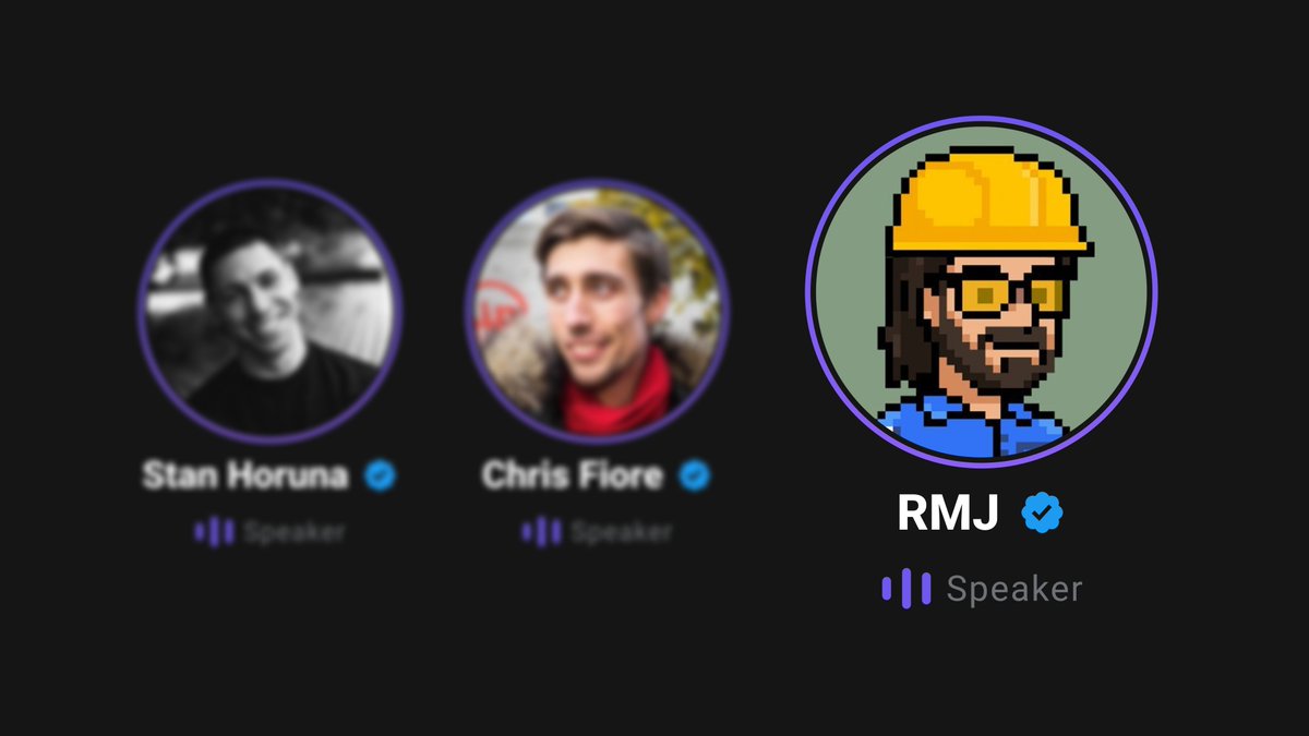AMA update! 🎙️

We’ll have <a href="/irlrmj/">RMJ</a> with us as well. 

Robert has been working with Chris for a long time and he’s also part of the teams behind <a href="/SolanaFloor/">SolanaFloor</a>, <a href="/StepFinance_/">Step☀️</a> and <a href="/RemoraMarkets/">Remora Markets</a>