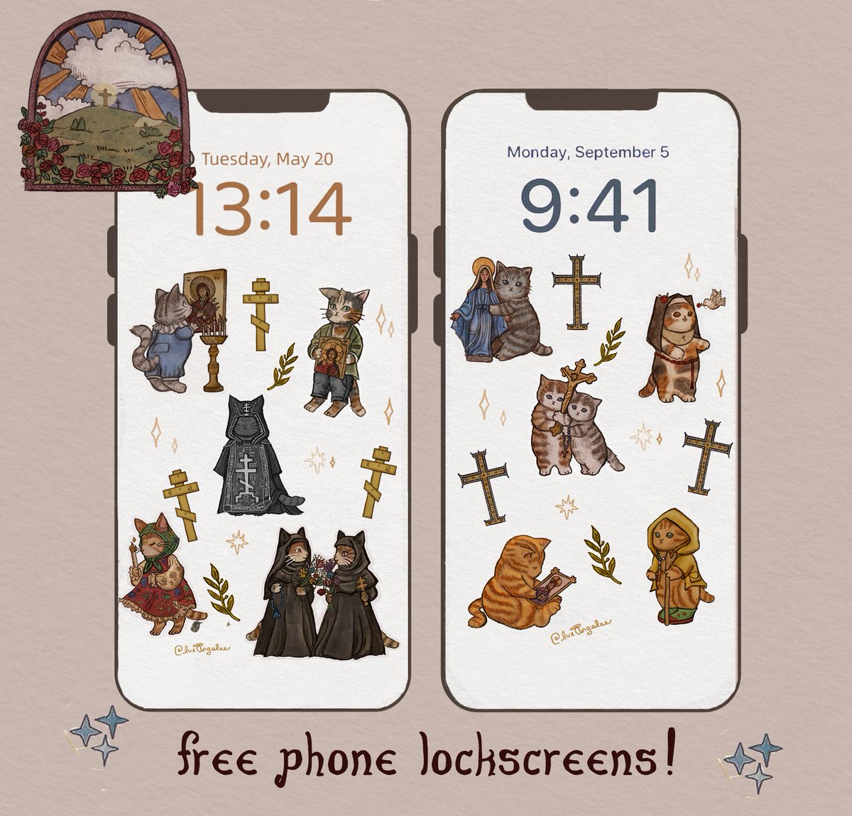 luxangelae's tweet image. i created &amp;amp; uploaded a few lockscreens on kofi. you can download for free!! &amp;lt;3