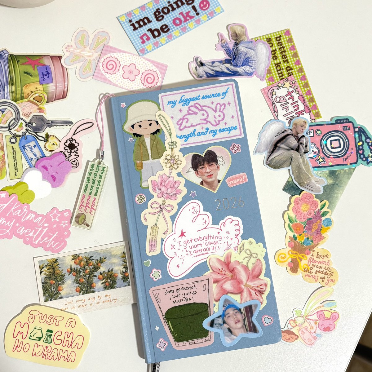 finally got my hobonichi planner 🌟🩵