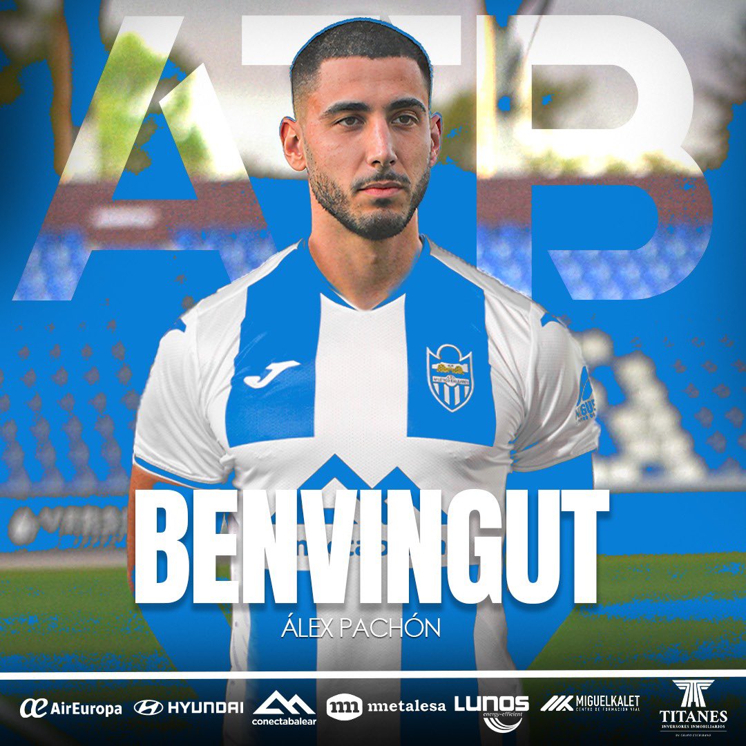 atleticbalears's tweet photo. Tenim nou davanter ! 💣🤩

Álex Pachón reforç de categoria per l’equip 🔝 🤍💙

Tota la informació aquí: https://t.co/JwlyIKjfNy

#GlòriaATB https://t.co/5JCvYw3YOP