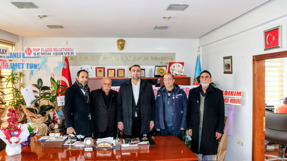 ElazigSaadet23's tweet photo. Şehrimizin meslek kuruluşlarından Şoförler Oda Başkanlığını ziyaret ederek, göreve gelen Şevket TORAMAN ve yönetimini tebrik ettik.

Nazik misafirperverlikleri için teşekkür ediyor, çalışmalarında muvaffakiyetler diliyoruz.

@dt_yunus_emre

#elazığ #milligörüş #saadetpartisi https://t.co/lq99KppSwg