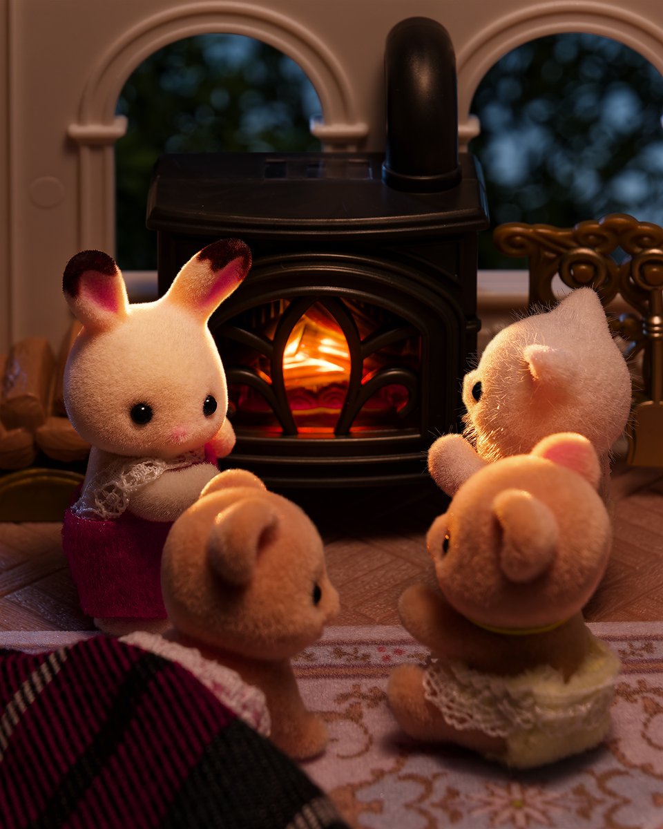 赤い眼をした子うさぎ　ヴィンテージ　Wagner　お猿さんのラベル　その２． あったかいですね～」 「ストーブ、かっこいいね！」 ビスケットクマ