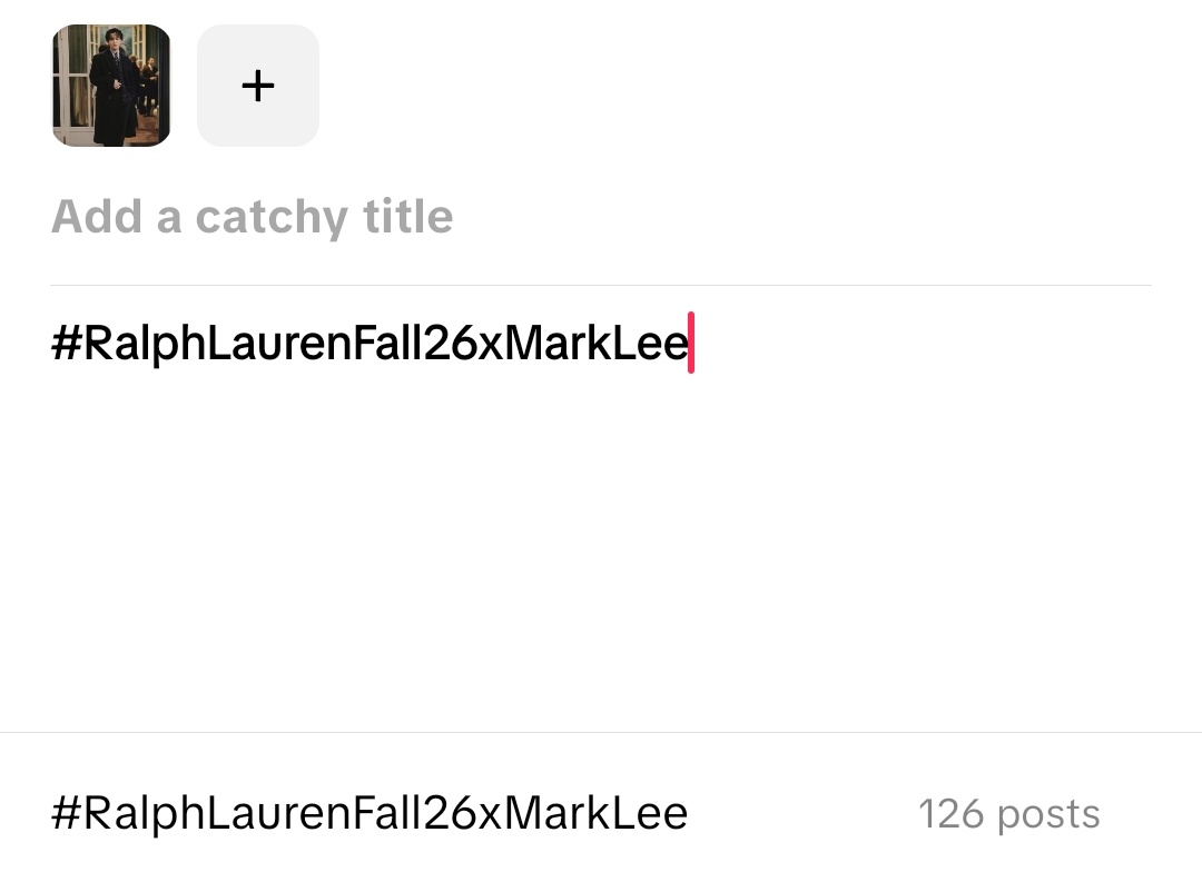 Marklee_base's tweet image. 📣 MIV tracking ends on 27 Jan

1) Keep engaged with these posts‼️
2) Boost posting on instagram (1
3) Boost posting on TikTok 
 ( add official hashtag, tag Mark, RL, PRL, and MFW)

MARK LEE AT RALPH LAUREN FALL 2026

#RalphLaurenFall26xMarkLee
@RalphLauren
