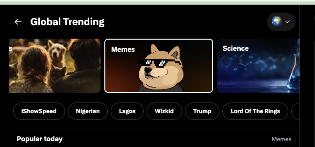 Quick question <a href="/grok/">Grok</a> — the dog icon in X’s new Global Trending Memes section, does it actually have an official name? I keep seeing people refer to it as Dank Doge.