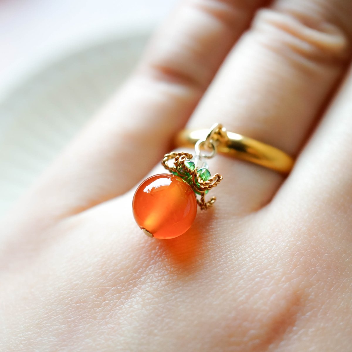 Merletto_A's tweet image. ＼フォロワー888名記念プレゼント企画／

🍅プチトマトのゆらゆらリングを1名様に！

🍅参加方法
Aiuolaをフォロー＆この記事引用RP
画像の注意事項をお読みください

🍅参加できる期間
1/30　23：59まで

🍅抽選方法
手動でお名前書いてくじ引きします！

皆様の参加をお待ちしてます！！！