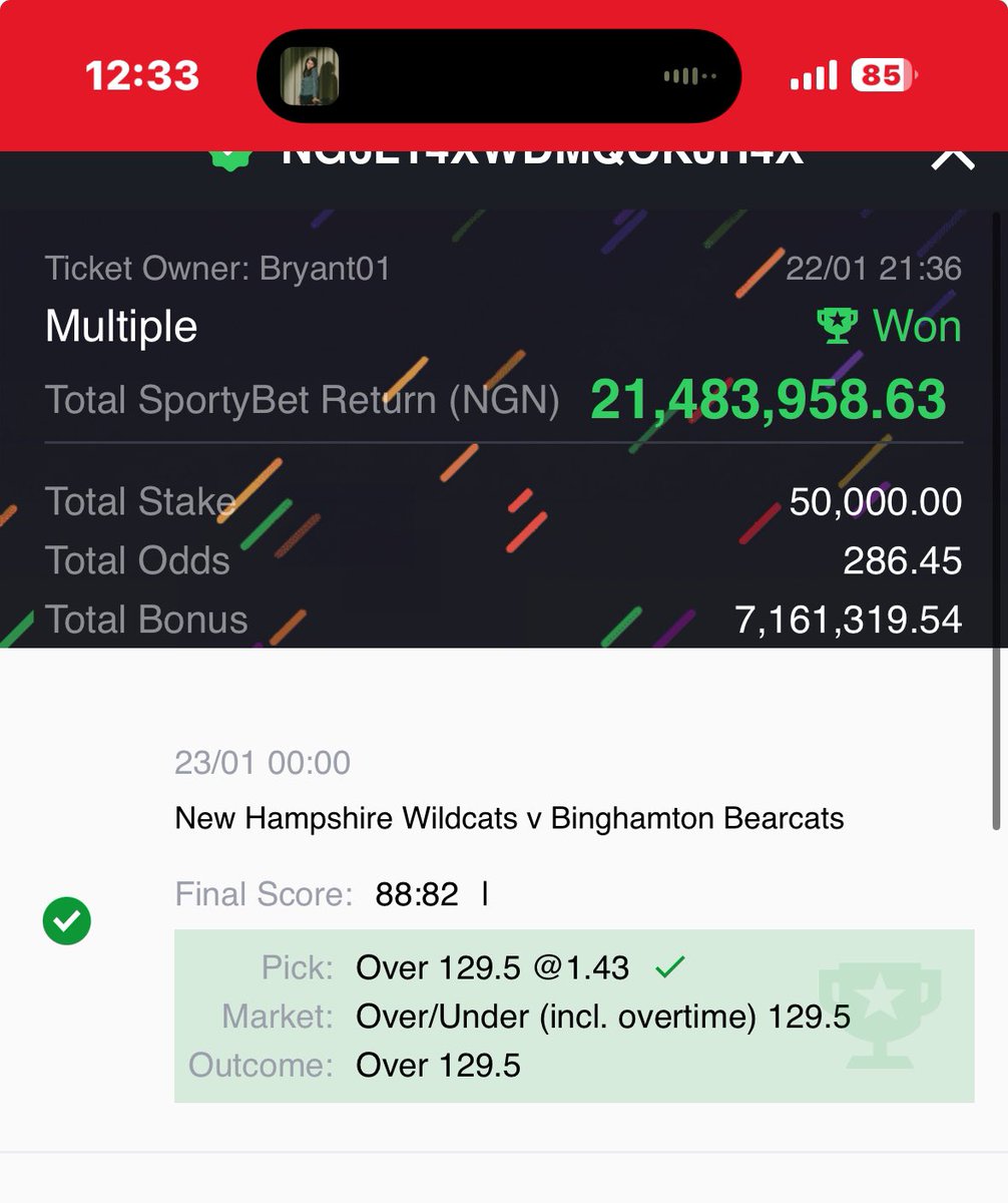 Danfft2's tweet image. Woke up to see millions💰💰💰🤯💥💥💥🤯💥🤯200 odds edits won successfully ✅✅✅✅✅. 21 million

Let share 30k each between followers just retweet and drop your SPORTYBET ID .
