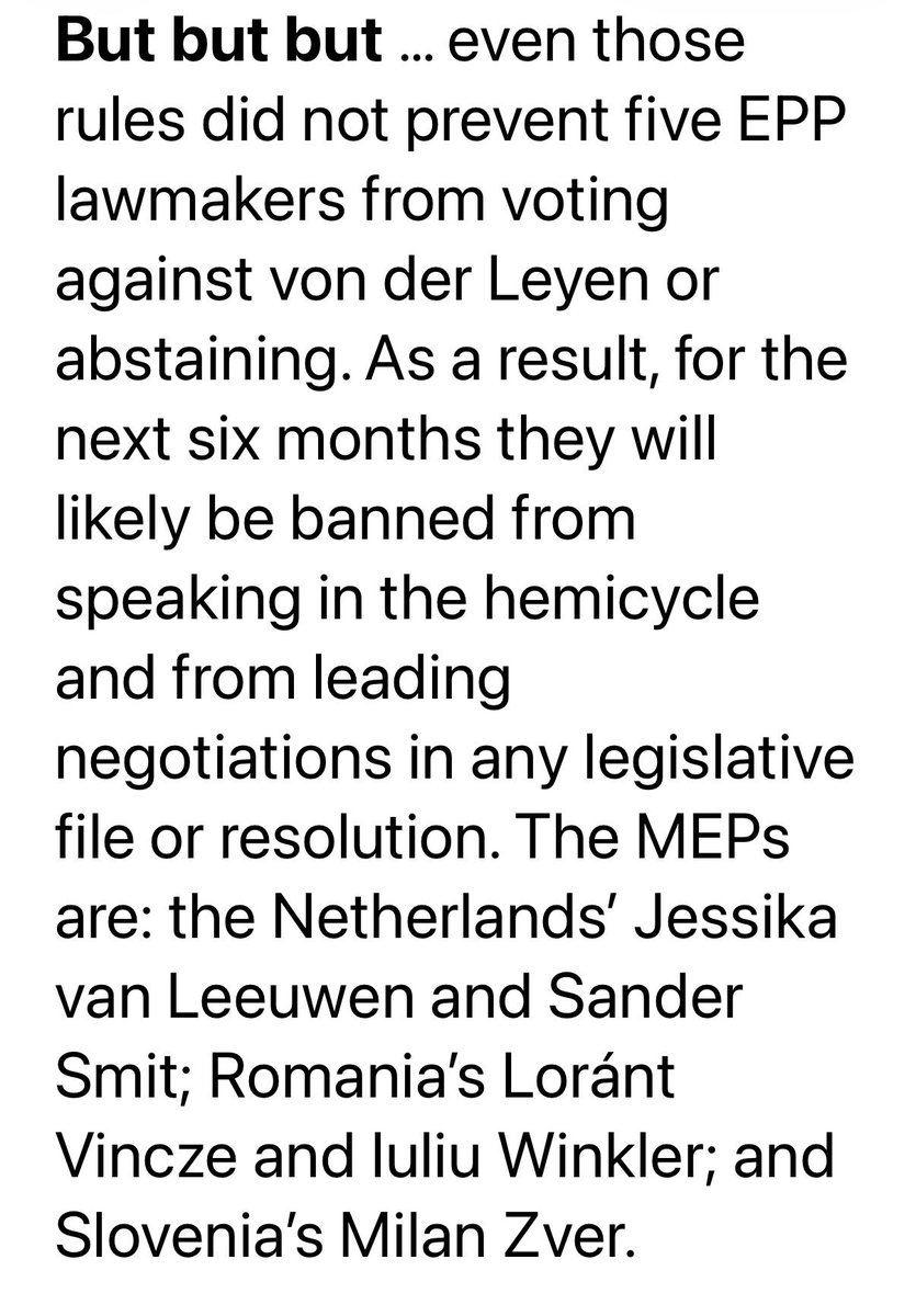 Poslanec Zver se je najbrž zavestno odločil, da sprejme v zakup sankcije, ki delujejo samodejno, in se po drugi strani svoji bazi prikaže ne samo kot žrtev, temveč tudi kot nasprotnik Ursule von der Leyen (četudi je šlo za glasovanje o celotni EK, ki pa obvladuje EPP) …