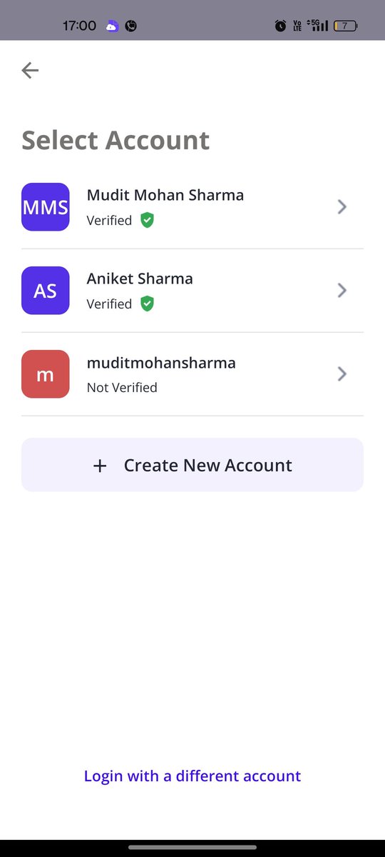 Hi @digilocker_hq, I can see two verified accounts linked to my mobile number. One of them does not belong to me. I am attaching a screenshot for reference in this the Account Naming "Aniket Sharma" is  not associated with me. #DigiLocker #Support
<a href="/digilocker_ind/">DigiLocker</a> 
<a href="/GoI_MeitY/">Ministry of Electronics & IT</a>