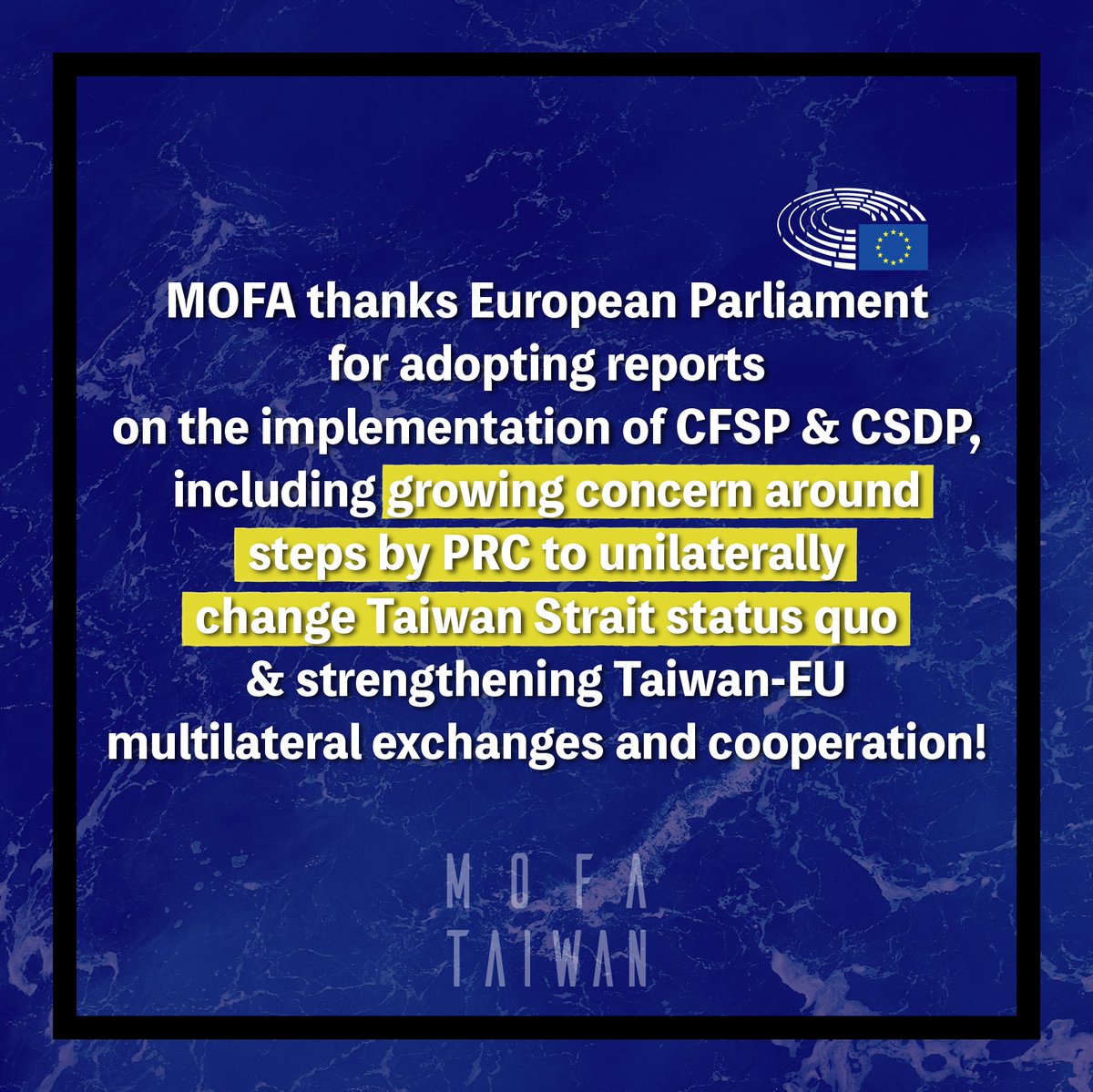 外交部 Ministry of Foreign Affairs, ROC (Taiwan) 🇹🇼 tweet media