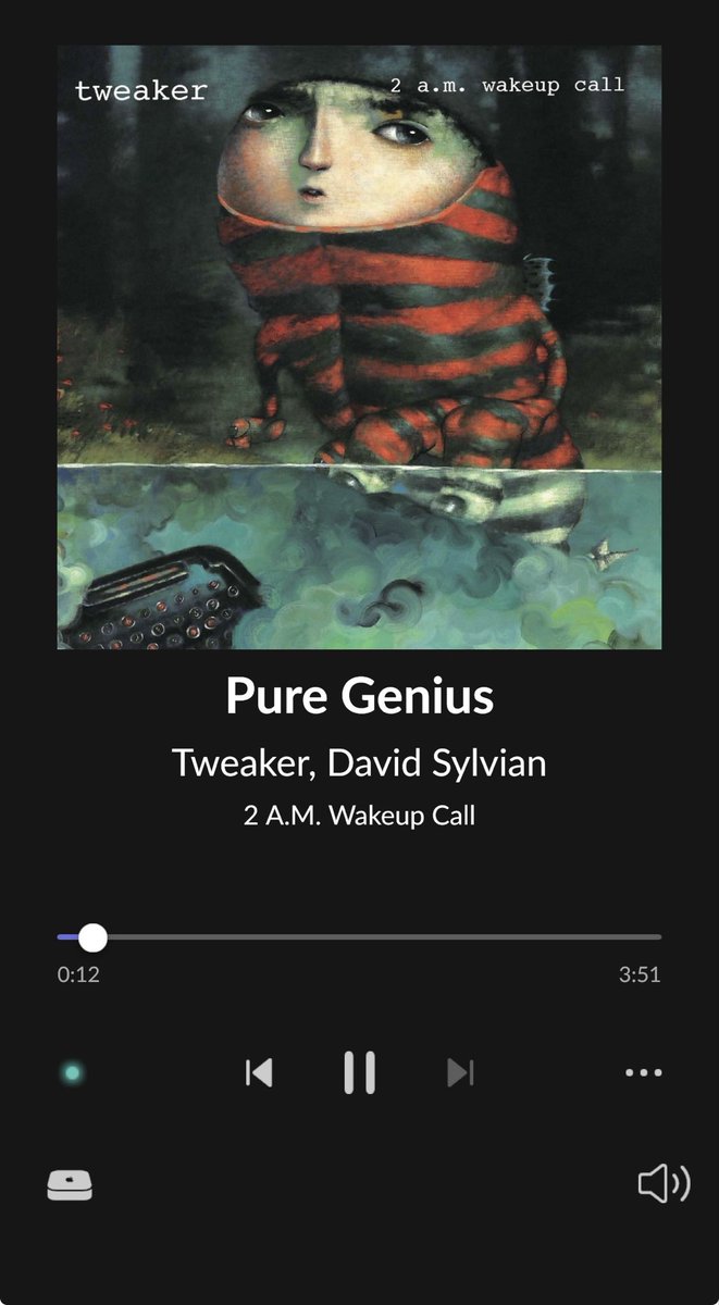 JonsVinyl's tweet photo. Tweaker 
I can’t stop playing this album. These two tracks have amazing vocals from David Sylvian and Robert Smith 
#nowplaying #nowspinning🎶 #albums https://t.co/abpy9kL1PA