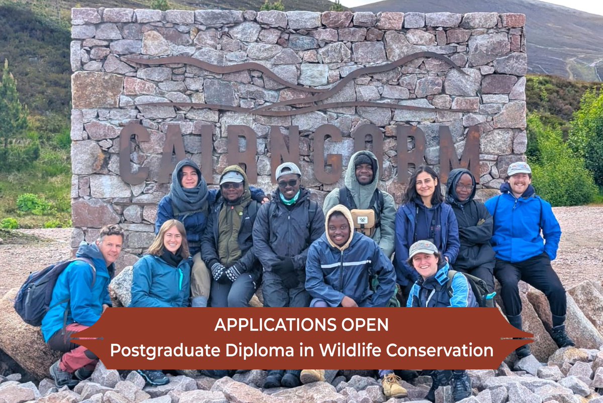 The next Postgraduate Diploma in Wildlife Conservation will run from October 2026 until May 2027 in Oxford's new Life and Mind Building.

Application deadline: Tuesday 3rd March 2026.

Please first share your CV with us at wildcru.diploma@biology.ox.ac.uk

wildcru.org/study/diploma/