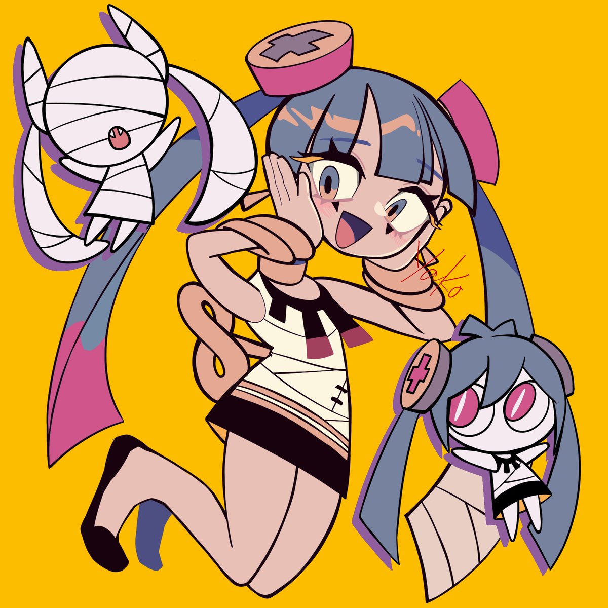 アニメーションの着彩でお手伝いさせていただきました！
良い曲だー！✨✨✨✨