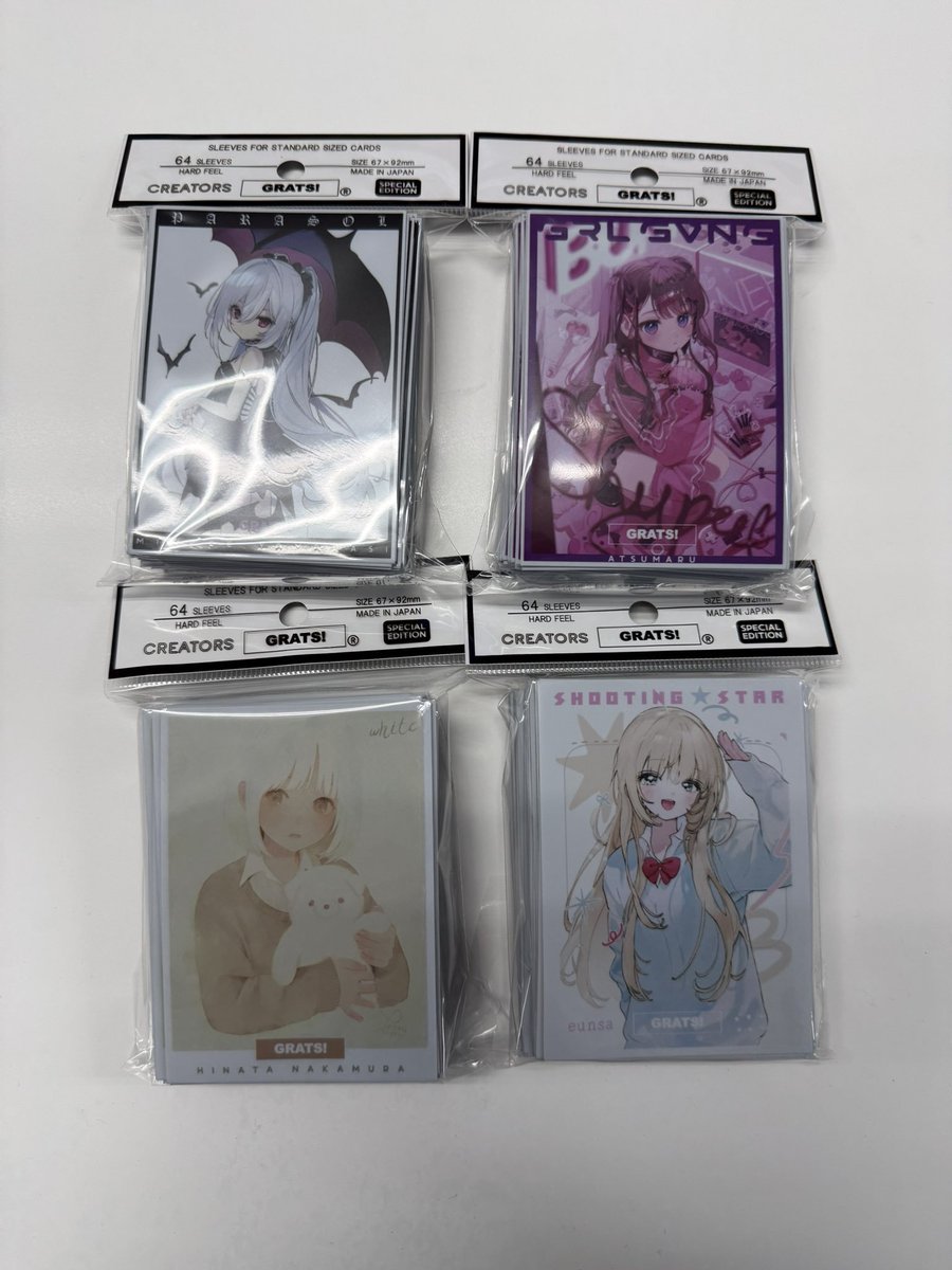 GRATS スリーブ 4種 GRATS！ グラッツ スリーブ 4点セット Amazon.co