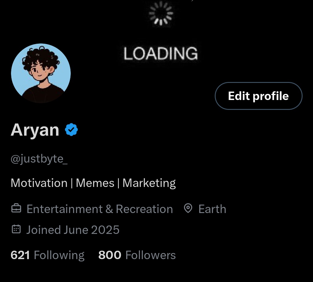 justbyte_'s tweet image. X is Awesome!
I just hit 800+ followers 🚀

0 → 500 in 15 days
600 → 800 in 24 hours   

This Community is so cool 🫡
Thank you everyone! 🙌🏻