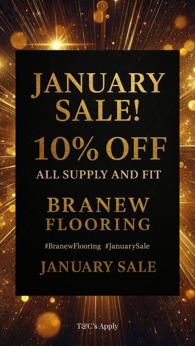 ⏳ Last week of our January 10% discount
LVT • Stair Runners • Carpet Tiles • Safety Vinyl
Book now and save before the offer ends.
DM to secure your slot 👉 wix.to/vtqQO5k
#JanuarySale #FlooringExperts #Stockport #LVT #CarpetTiles #StairRunners #SafetyFlooring