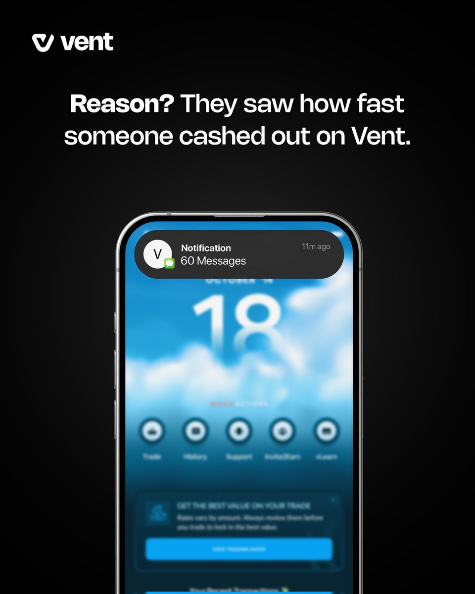 ventafricaapp's tweet photo. At Vent, speed isn’t a feature. It’s an experience. ✨
HR said our social media manager is doing fine. 😎 https://t.co/gSR1wYELA8