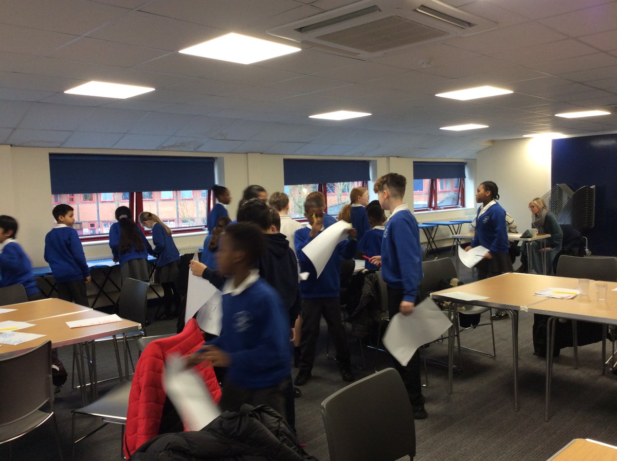 MSJBolton's tweet photo. Here are a couple of pictures from @StPeterPaulPri taster session today, where they had a tour of the school, had a Religious Studies lesson which involved People Bingo and more Catholic teaching. #MSJCommunity #TasterSession @MountStJosephR1 https://t.co/EDwIVYfuTz