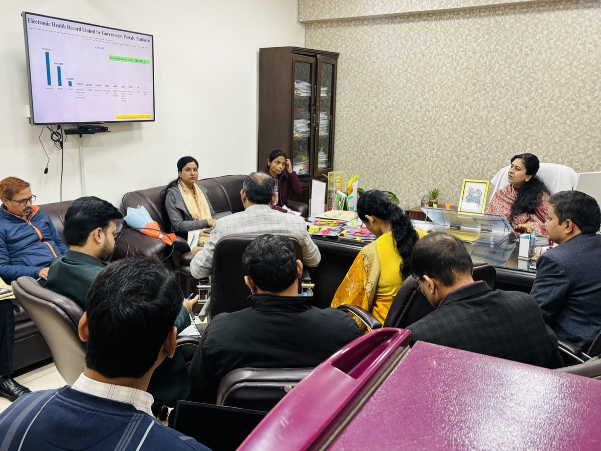 Ayushman Bharat Digital Mission UP tweet media