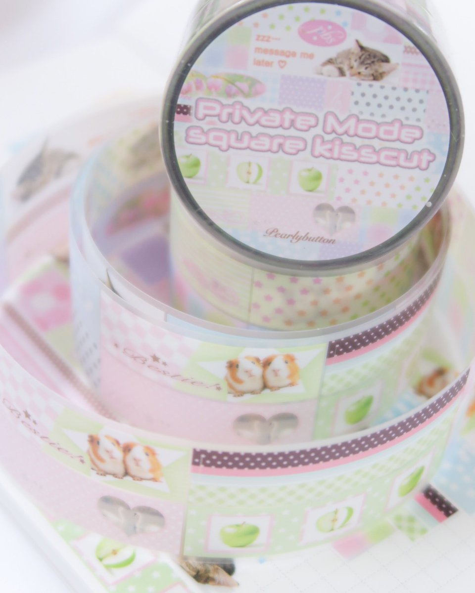 pearlybutton's tweet image. 1월 신상 키스컷입니다 🎼💭