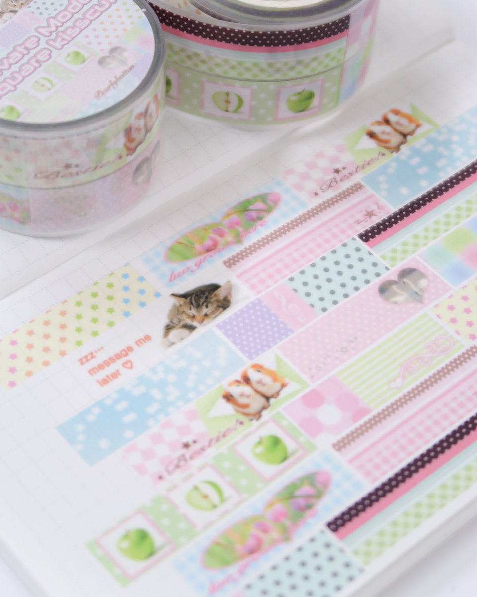 pearlybutton's tweet image. 1월 신상 키스컷입니다 🎼💭