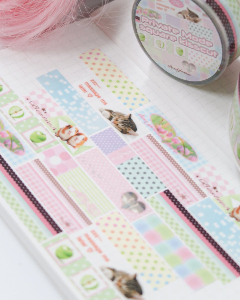 pearlybutton's tweet image. 1월 신상 키스컷입니다 🎼💭