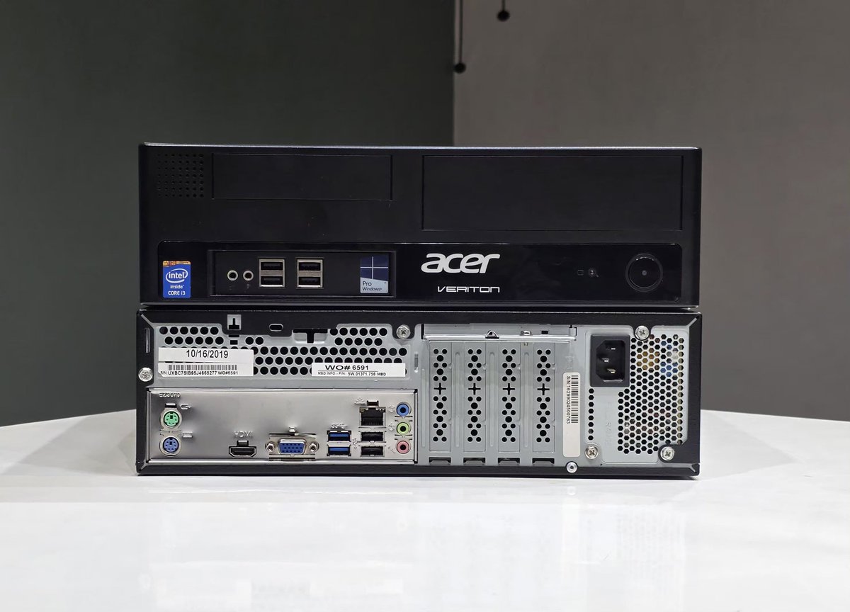 RcomputerRiyaz's tweet photo. 🔥 ACER VERITON M200 DESKTOPS – BULK DEALS 🔥
i5 &amp; i3 4th Gen | Business-Class | Budget-Friendly
💰 i5 @ ₹3,700 | i3 @ ₹2,700
📦 Large Quantity Available
🧪 1 Month Testing | A+++ Condition
📍 Navi Mumbai
📞 8691914641
#Acer
#AcerVeriton
#DesktopDeals
#BulkSale
#UsedComputers https://t.co/pxCHpoj4ir