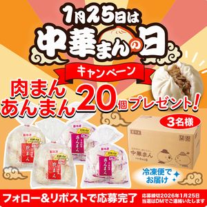 chanceitpresent's tweet photo. 中華まんが好きな方にオススメ！
今なら、肉まん・あんまん20個入（冷凍）が、抽選で3名様に当たりますよ～♪
明日締切！
#チャンスイット #懸賞 #新宿中村屋 #肉まん #あんまん #プレゼント
https://t.co/AG09JETiJY https://t.co/hjDBEkPKmJ