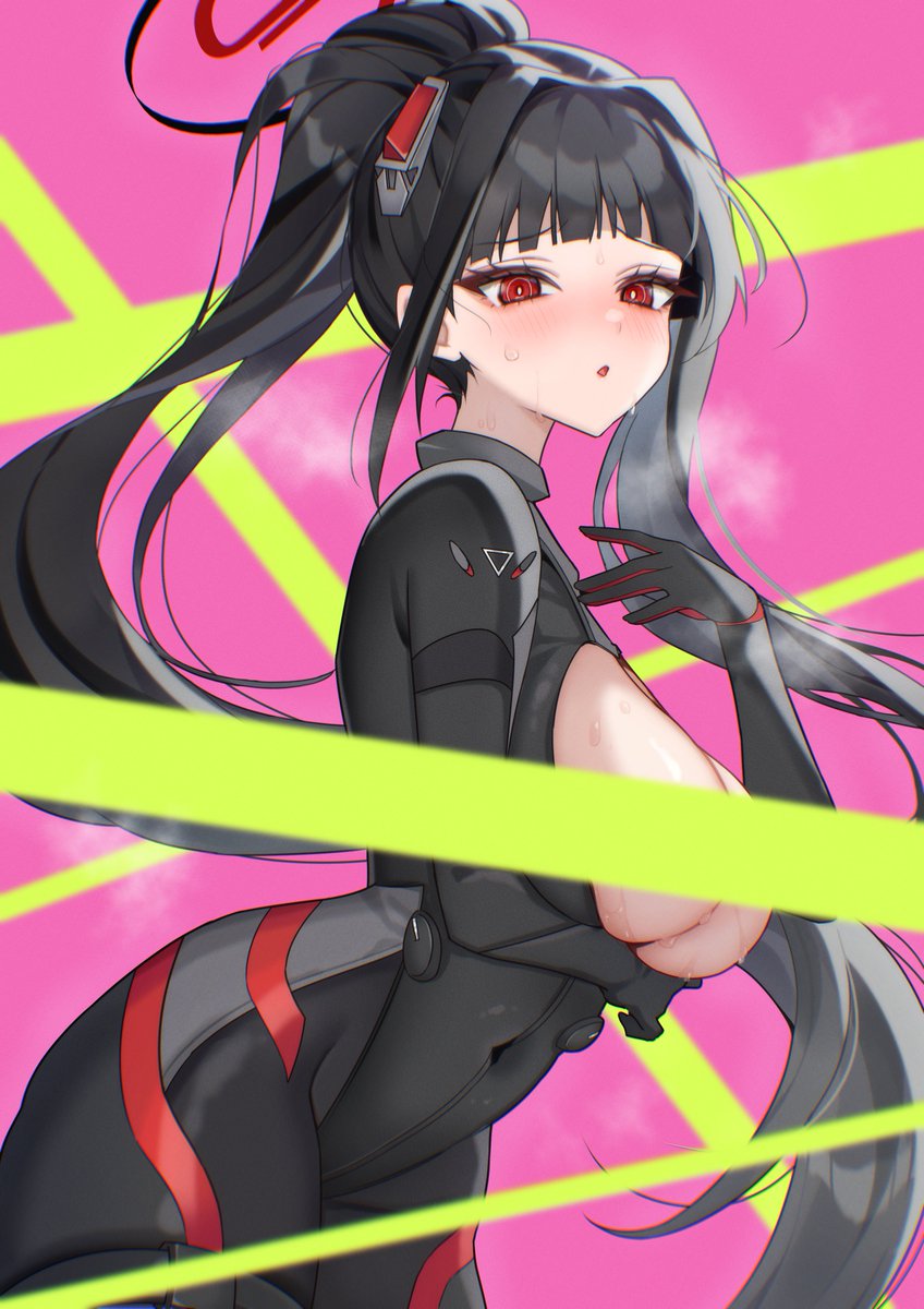 調月リオ(ブルアカ) 「臨戦リオ #ブルアカ #BlueArchive」|ちぇりっしゅ＠Skeb受付中のイラスト