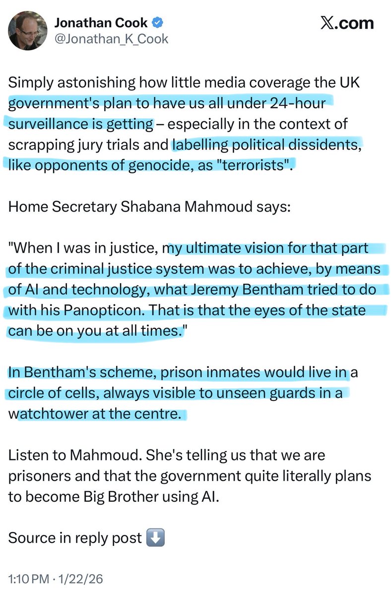 Again… really need folks to understand: Palestine is the test grounds for EVERYTHING they will eventually do in the West.