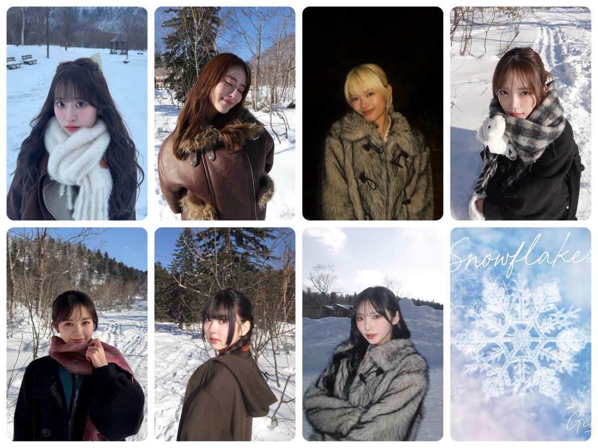 taka0231's tweet photo. みんなビジュ良すぎる🥰
🩵💙🧡💜🤍🩷💛
#Girls2 #Snow_flakes #スノフレ https://t.co/2jB2aJT5Zx