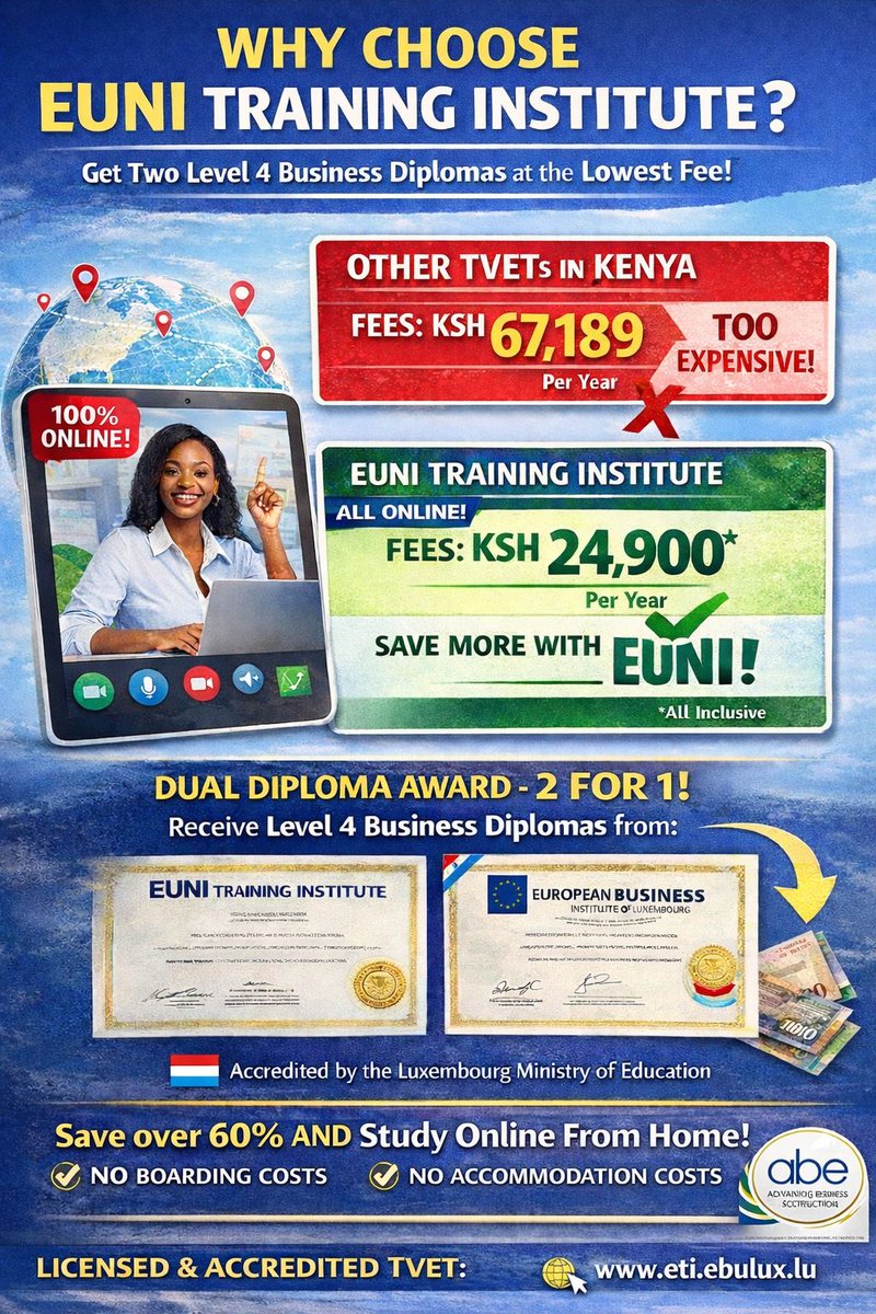 RYCommunities's tweet photo. Education does not have to be too expensive. 
Gain a diploma while saving some coins and learning at your pace.
Take advantage of this opportunity and level up.

#EducationForAll https://t.co/u4Dx1lo9Rv