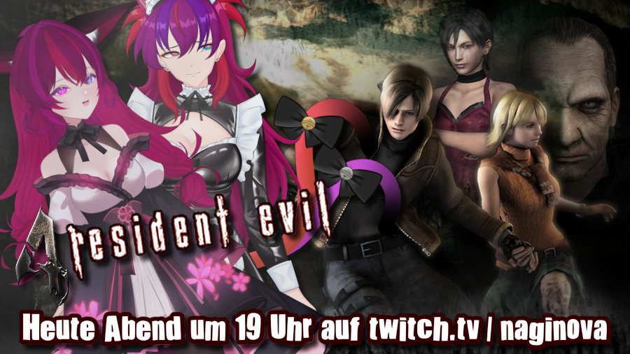 🍰Heute spanisches Maid Café🍰

Nachdem sich <a href="/FeierWolfiVT/">FeierWolfi/GERVTuber/🩷Club MaidZone🍰</a> letztens durch das Remake von Resident Evil 4 gekämpft hat, spielen wir heute Abend um 19 Uhr bei mir das Original von 2005.

Ein absolut zeitloses Game und ihr seid herzlich zur Show heute Abend eingeladen ❤️