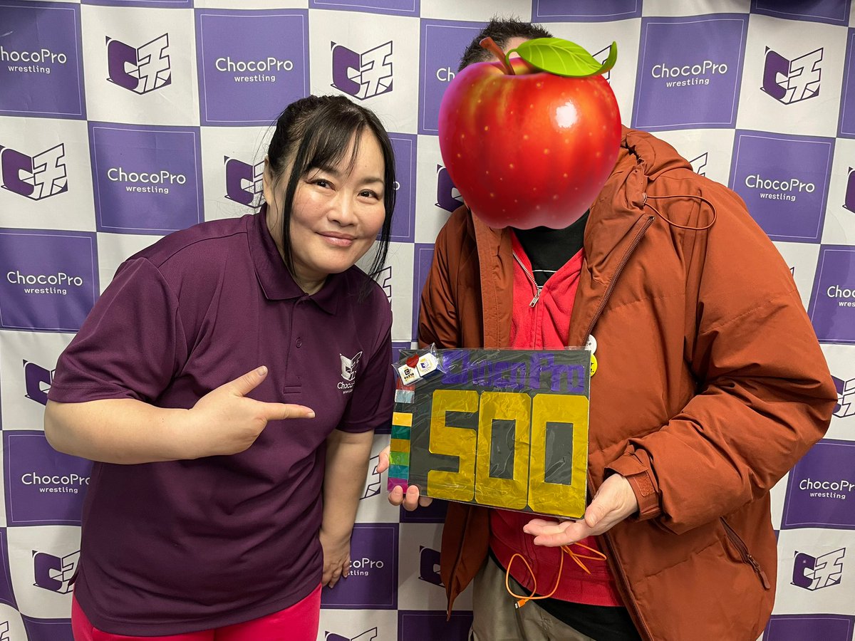 チョコプロ500SP DAY2 #ChocoPro Happy500 anniv🎉 I'm happy to be