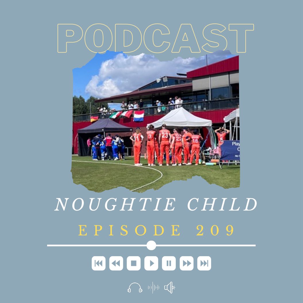 Noughtie Child Podcast🏏🎙 tweet media