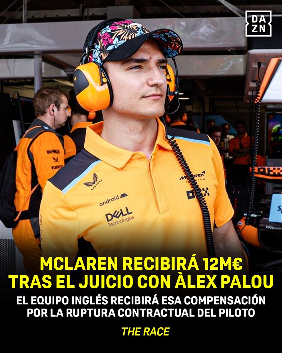 🚨 ÚLTIMA HORA 🚨

McLaren gana el juicio con Àlex Palou 💰
