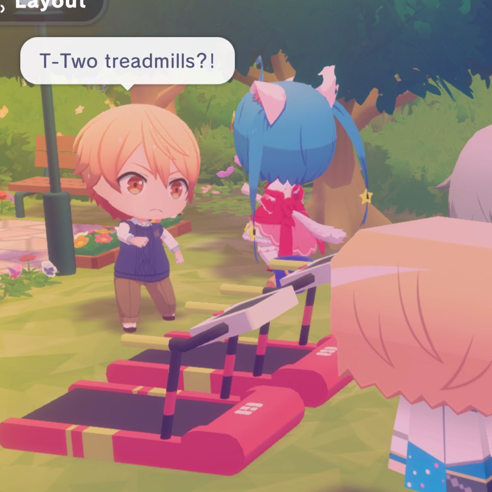 he would lose his mind if he ever went to the gym