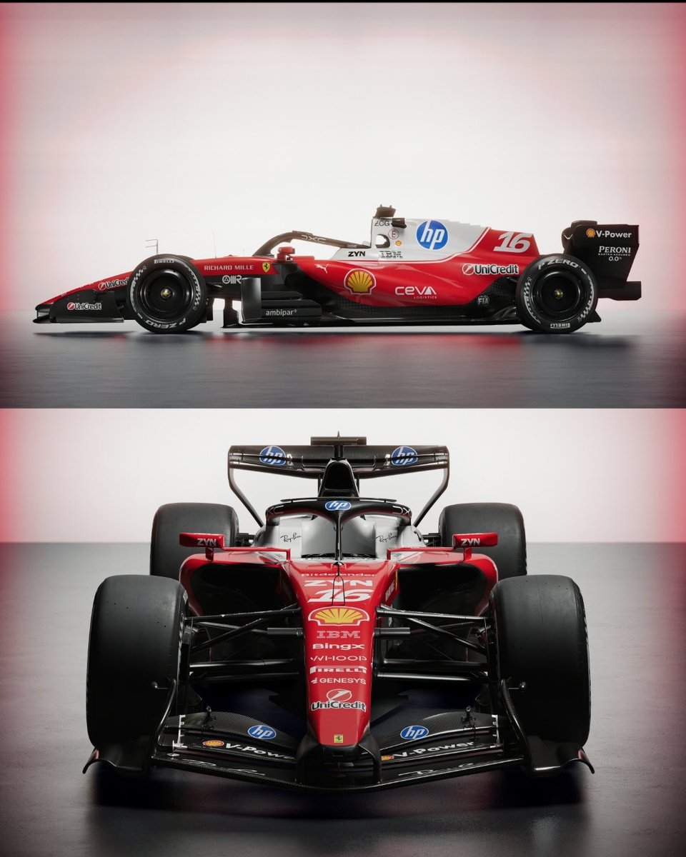 No one does red (and white) like <a href="/ScuderiaFerrari/">Scuderia Ferrari HP</a> ❤️

#LasVegasGP #F1