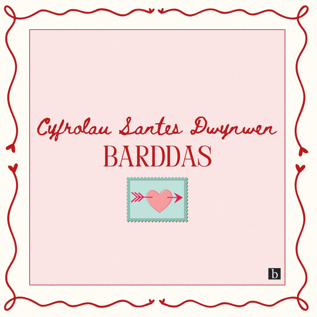 trydarbarddas's tweet photo. Mae gan Barddas lond gwlad o gyfrolau sy'n dathlu cariad o bob math 💌 Dyma ambell un o'r cyfrolau hynny. https://t.co/Wjo68OgyxZ