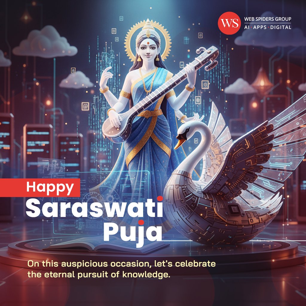 On the auspicious occasion of Saraswati Puja, we seek blessings for wisdom, creativity, and the endless pursuit of knowledge.

May learning illuminate every idea and innovation. 🙏

#SaraswatiPuja #WisdomAndCreativity #PursuitOfKnowledge #LearningJourney #IlluminateIdeas