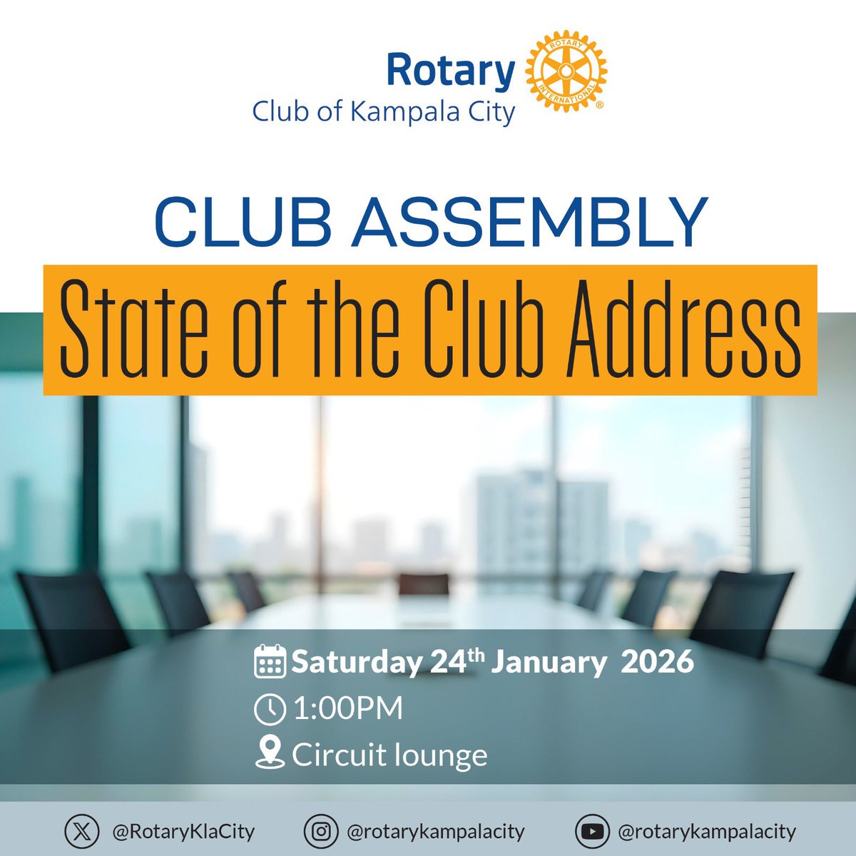 Rotary Club of Kampala City tweet media