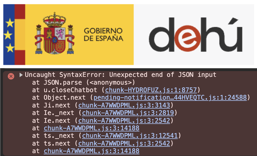 ⚡ Ayer tuve que "vibe hackear" con IA a la Administración Pública (DEHU) para poder descargarme una p*ta notificación 😂 Os cuento:

Básicamente, le daba al botón de "Aceptar" la notificación y no pasaba NADA. Lo típico, estoy tan acostumbrado a estas mierdas de la